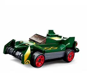 Sluban Power M38-B0801F Natahovací auto Zelený smyk / LEGO - kompatibilní / Počet figurek|dílků: 0|54 / od 6 let