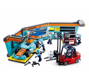 Sluban Racing Team M38-B0765 Servis formule / LEGO - kompatibilní / Počet figurek|dílků: 5|543 / od 6 let