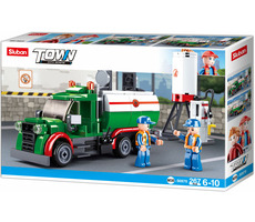 Sluban Town  M38-B0878 Cisterna / LEGO - kompatibilní / Počet figurek|dílků: 2|267 / od 6 let