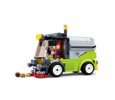 Sluban Town M38-B0781A Zametač / LEGO - kompatibilní / Počet figurek|dílků: 1|136 / od 6 let