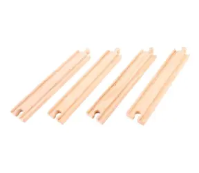 Bigjigs Rail Dlouhé rovné koleje 21cm 4ks / od 3 let