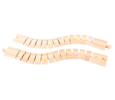 Bigjigs Rail Ohebná kolej 2 kusy / od 3 let