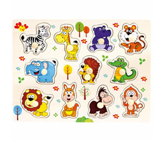 Bino puzzle safari 11 dílků / od 18 měsíců