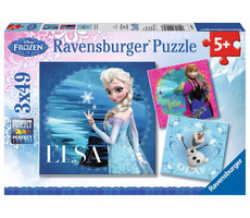 Ravensburger Elsa, Anna & Olaf  / 49 dílků / od 5 let