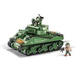 COBI 2550 Sherman M4A3E2 Jumbo WW II / 720 dílů / 2 figurky / od 7 let