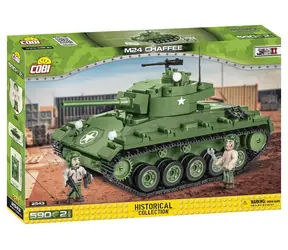 COBI 2543 M24 Chaffee WW II / 590 dílů / 2 figurky / od 6 let