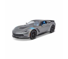 Maisto Chevrolet Corvette Grand Sport 2017 šedá / měřítko 1:24 / od 3 let