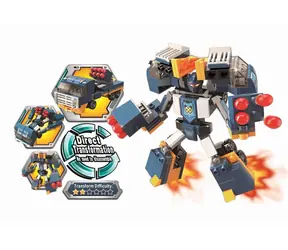 Qman Blast Ranger 3305-2 Bombový Strážce / Stavebnice / 158 dílků / od 6 let