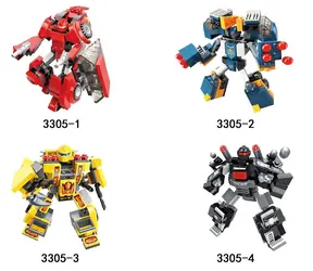 Qman Blast Ranger 3305 sada 4 kusů / Stavebnice / 644 dílků / od 6 let