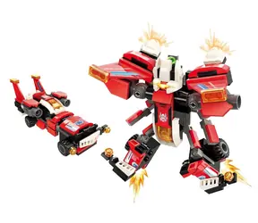 Qman Guardian of Star's Core 3102-1 Závodní auto "Scarlet Wings" / Stavebnice / 148 dílků / od 6 let