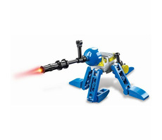 Qman Hyperfunction Tactical Unit 2101-10 Robot Pompom 3v1 / Stavebnice / 31 dílků / od 6 let