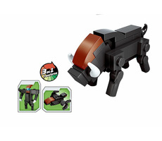 Qman Multivariant Combat Team 2103-7 Divočák 3v1 / Stavebnice / 27 dílků / od 6 let