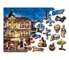 Wooden City 3D Puzzle Snídaně v Paříži L / 300 dílů / od 8 let