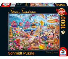 SCHMIDT Puzzle Plážová mánie / 1000 dílků / od 12 let