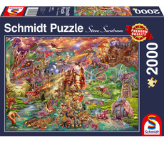 SCHMIDT Puzzle Dračí poklad / 2000 dílků / od 12 let