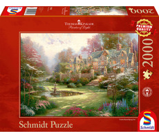 SCHMIDT Puzzle Zahrady ve Spring Gate / 2000 dílků / od 12 let