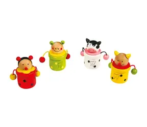Small Foot Krabička na mléčné zoubky zvířátka 4 ks