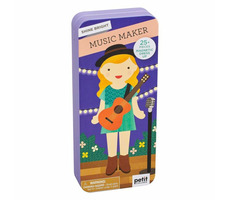 Petit Collage Magnetické puzzle Muzikantka / od 3 let