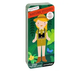 Petit Collage Magnetické puzzle Přírodovědkyně / od 3 let
