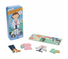 Petit Collage Magnetické puzzle Veterinářka / od 3 let
