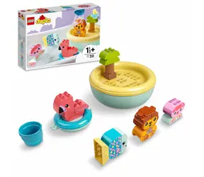 LEGO® DUPLO® 10966 Legrace ve vaně: Plovoucí ostrov se zvířátky / Počet dílků: 20 / od 18 měsíců