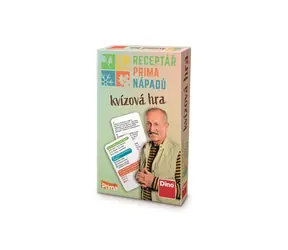 DINO Receptář prima nápadů - kvízová hra / Délka hry: 20 minut / Počet hráčů: 1-10 / od 10 let