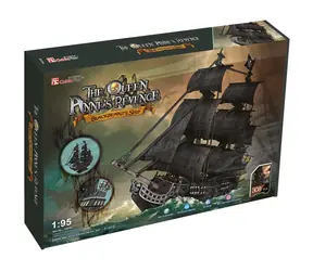 CubicFun 3D puzzle Pomsta královny Anny / 308 dílů / 68 x 26 x 64 cm /od 10 let