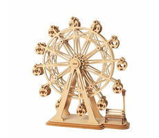 RoboTime dřevěné 3D puzzle Ruské kolo / od 8 let / 120 dílků / Obtížnost: nízká