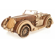 Ugears 3D dřevěné mechanické puzzle VM-01 Auto (roadster) / od 14 let / 437 dílků / Obtížnost: vysoká