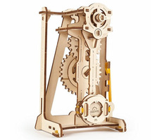 Ugears 3D dřevěné mechanické puzzle STEM výukové kyvadlo / od 14 let / 92 dílků / Obtížnost: nízká