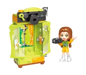Qman UNA Series 34011-3 Šatní skříň fotografky / Stavebnice / 83 dílků / od 6 let 