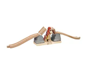 Bigjigs Rail Most s T-Rexem / od 3 let