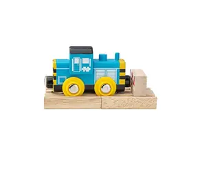 Bigjigs Rail Dřevěný vláček Shunter / od 3 let