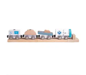 Bigjigs Rail Dřevěný důlní vlak / od 3 let