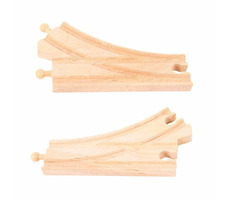 Bigjigs Rail Standartní výhybka 2 ks / od 3 let