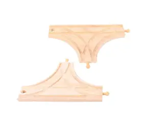 Bigjigs Rail T výhybka 2ks / od 3 let