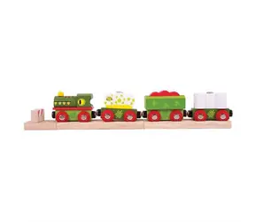 Bigjigs Rail Dinosauří vláček + 3 koleje / od 3 let