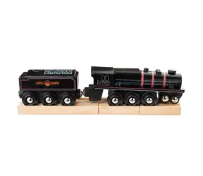 Bigjigs Rail Dřevěná replika lokomotivy Black 5 engine / od 3 let