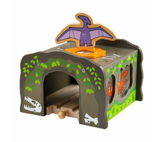 Bigjigs Rail Dinosauří tunel T-Rex / od 3 let