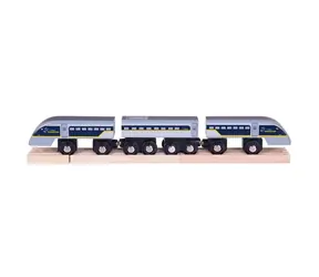 Bigjigs Rail Rychlík Eurostar E320 + 3 koleje / od 3 let