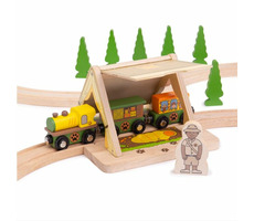 Bigjigs Rail vlak Safari stan / od 3 let