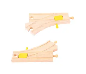 Bigjigs Rail Přehazovací výhybka 2 ks / od 3 let