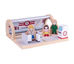 Bigjigs Rail Stanice metra / od 3 let