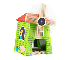 Bigjigs Rail Větrný mlýn / od 3 let