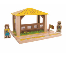 Bigjigs Rail Zastávka Safari / od 3 let