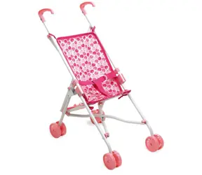 Petitcollin Pomme d'Amour Skládací kočárek pro panenku 52 cm / od 3 let