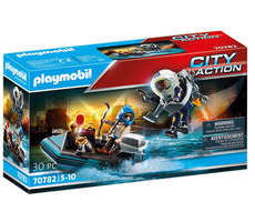 Playmobil® City Action 70782 Policejní Jetpack: Zatčení zloděje umění / Počet dílků: 30 / od 5 let