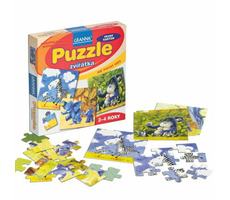 Granna Puzzle zvířata / 4 & 6 & 9 & 12 dílků / od 2 let