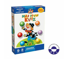 Granna Můj první kvíz / Dětská hra / Počet hráčů: 1-6 / od 4 let