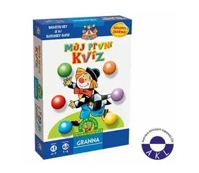 Granna Můj první kvíz / Dětská hra / Počet hráčů: 1-6 / od 4 let